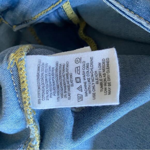 Free People Just Float On Flared Jeans Bell Bottom size 30 High Rise Waist - Picture 8 of 9